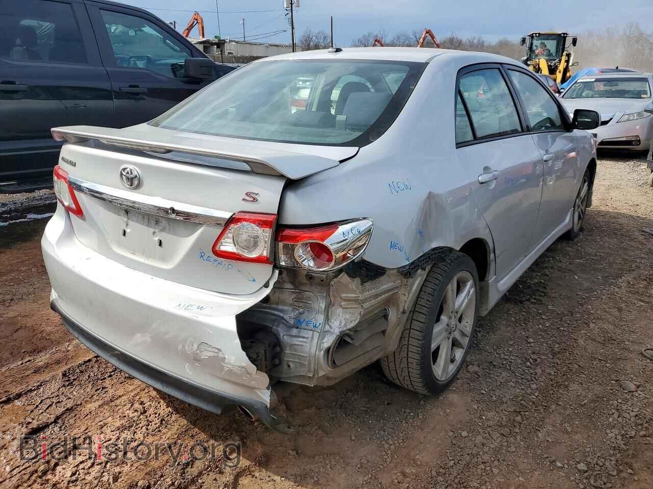 2013 TOYOTA COROLLA - VIN: 2T1BU4EEXDC971446 - Фото 3