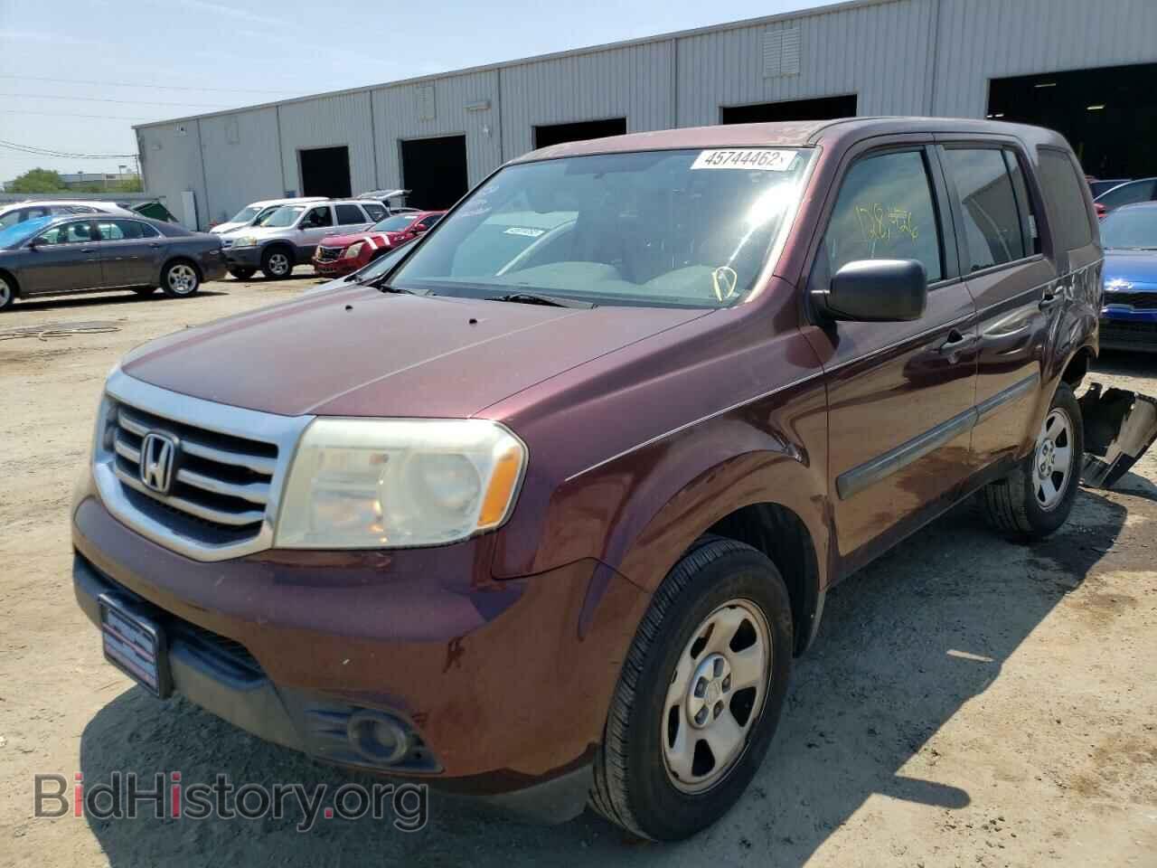 2013 HONDA PILOT - VIN: 5FNYF3H27DB018687 - Фото 2