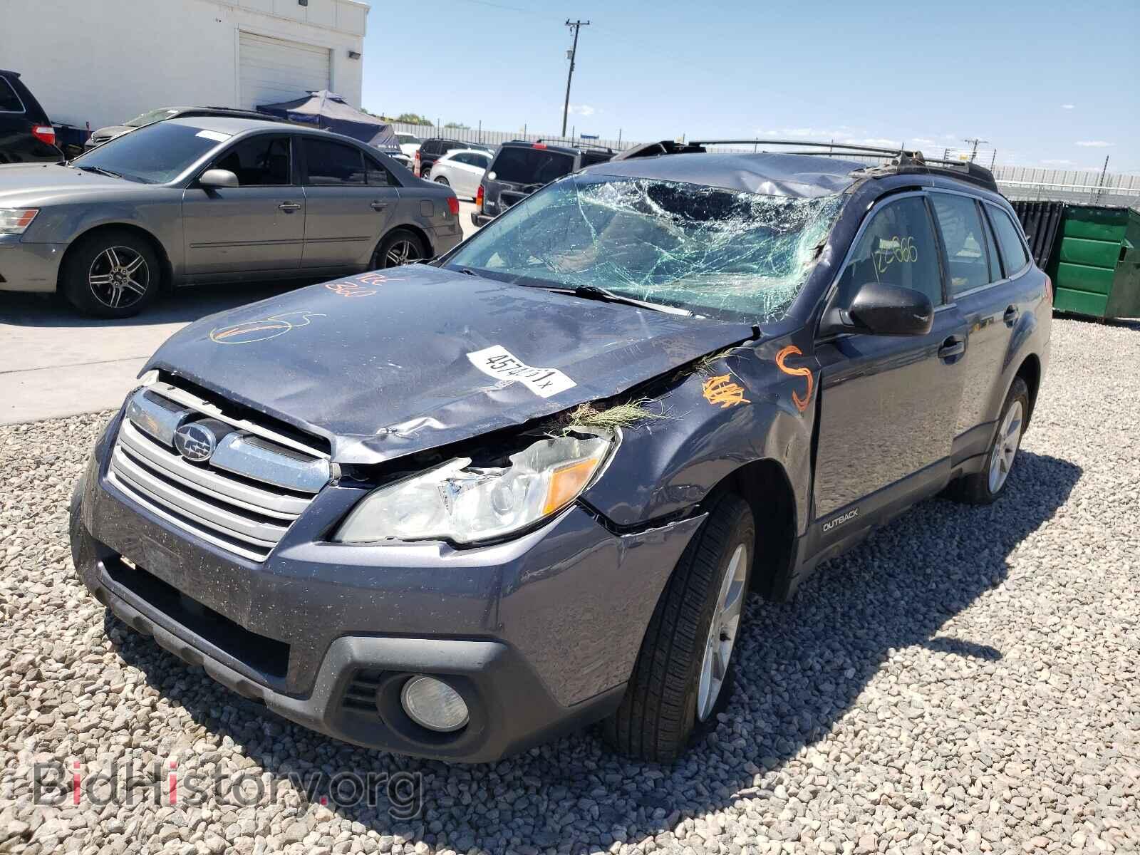 2014 SUBARU OUTBACK - VIN: 4S4BRBACXE3249135 - Фото 2