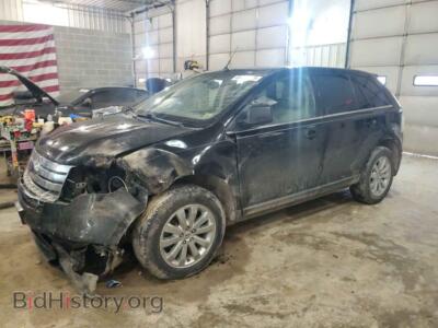 2008 Ford EDGE EDGE LIMIT, black — VIN 2FMDK49C98BB34138, Copart