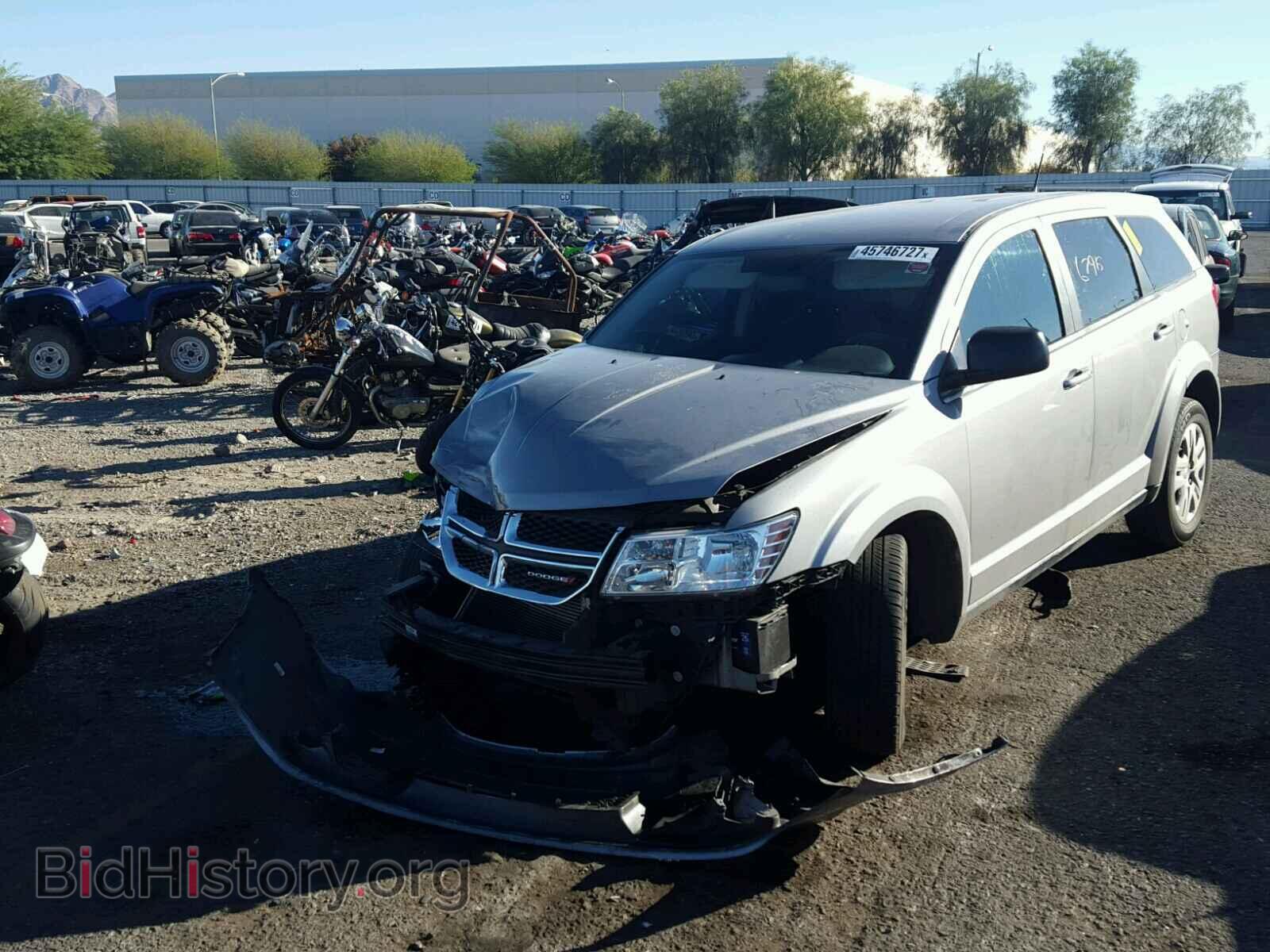 2015 DODGE JOURNEY - VIN: 3C4PDCAB4FT737377 - Photo 2