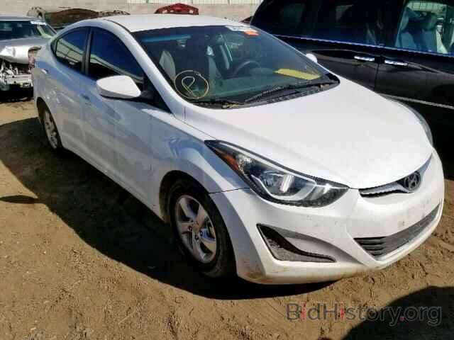 Photo 5NPDH4AE3FH651680 - HYUNDAI ELANTRA 2015