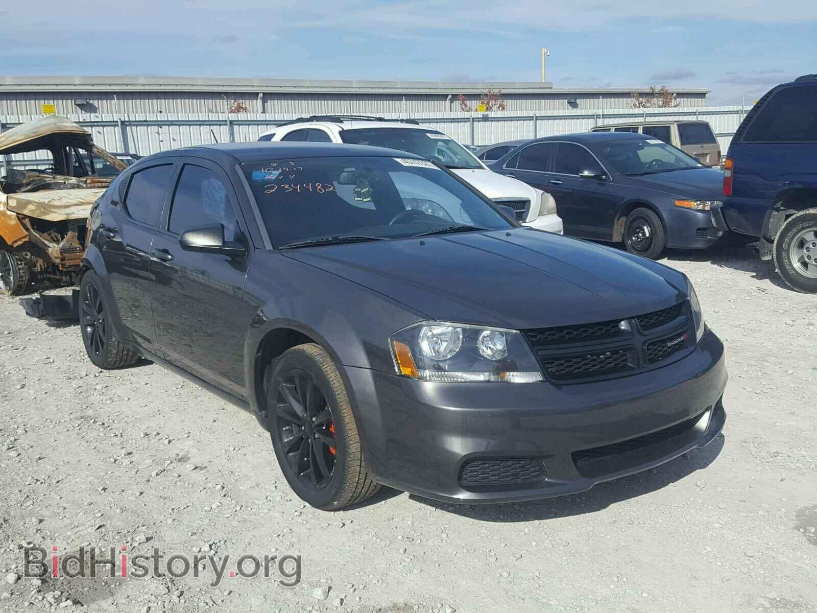 Photo 1C3CDZAB0EN234482 - DODGE AVENGER 2014