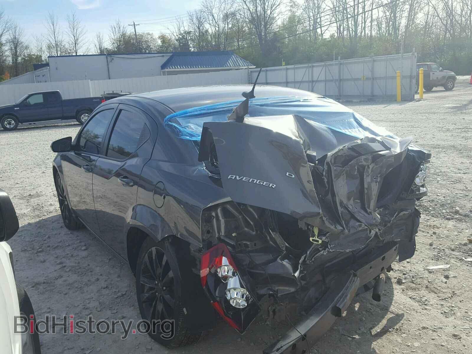 2014 DODGE AVENGER - VIN: 1C3CDZAB0EN234482 - Фото 3