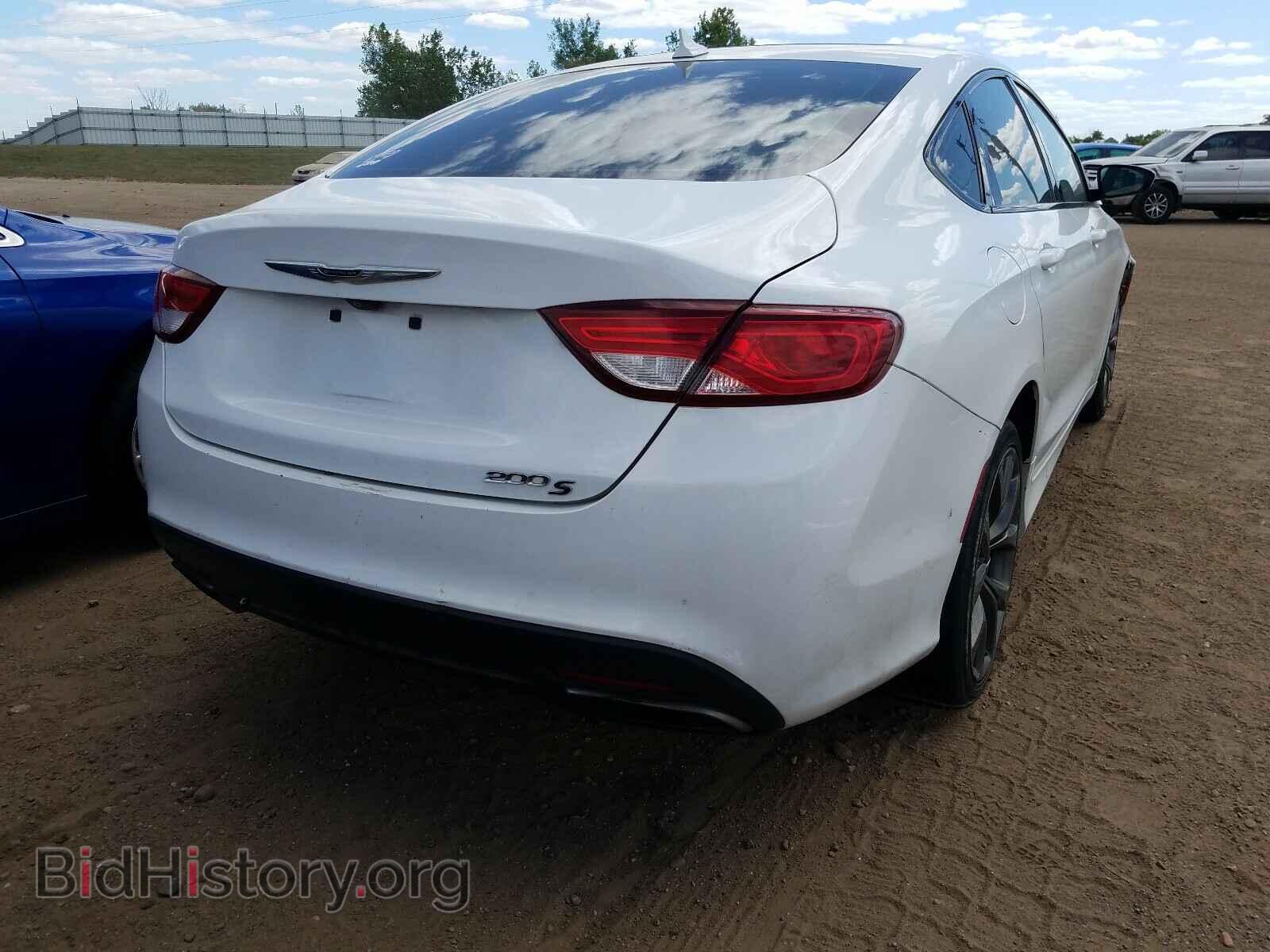 2015 CHRYSLER 200 - VIN: 1C3CCCBB0FN531283 - Photo 4