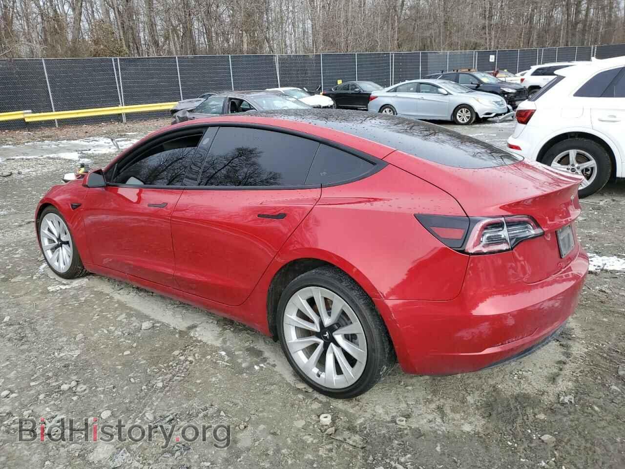 2022 TESLA MODEL 3 - VIN: 5YJ3E1EAXNF184894 - Фото 2