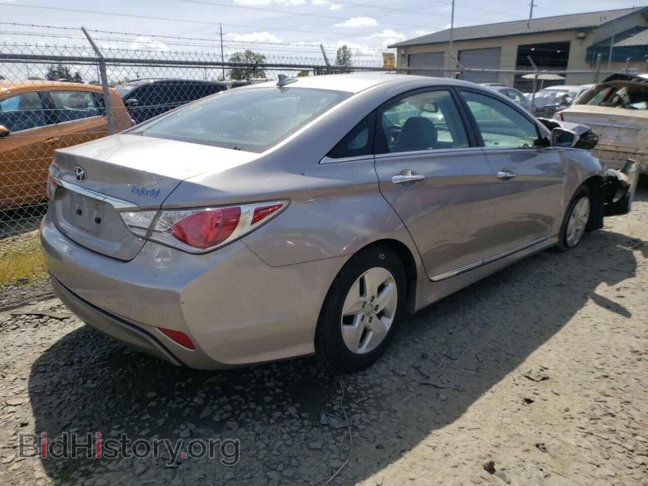 2012 HYUNDAI SONATA - VIN: KMHEC4A47CA031374 - Фото 4