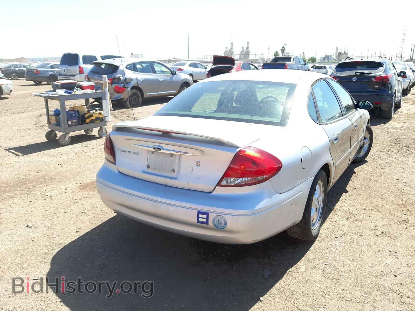 2007 FORD TAURUS - VIN: 1FAFP53U97A154010 - Фото 4