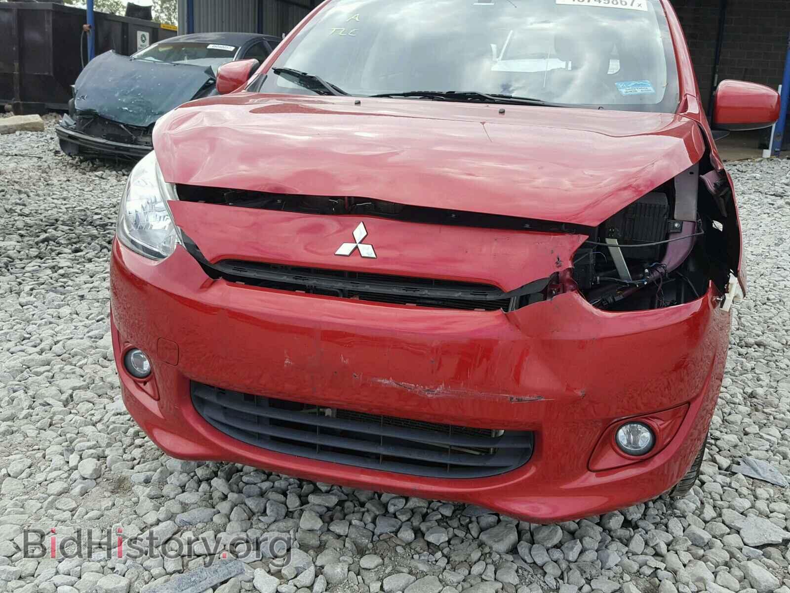 2014 MITSUBISHI MIRAGE - VIN: ML32A4HJ9EH019801 - Фото 9