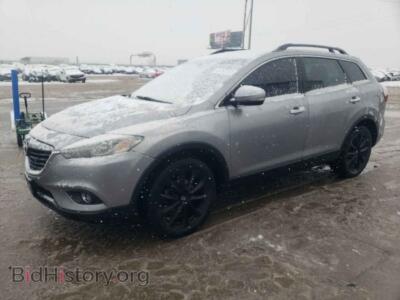 2014 Mazda CX-9 Grand Touring, silver — VIN JM3TB3DAXE0442262, Copart