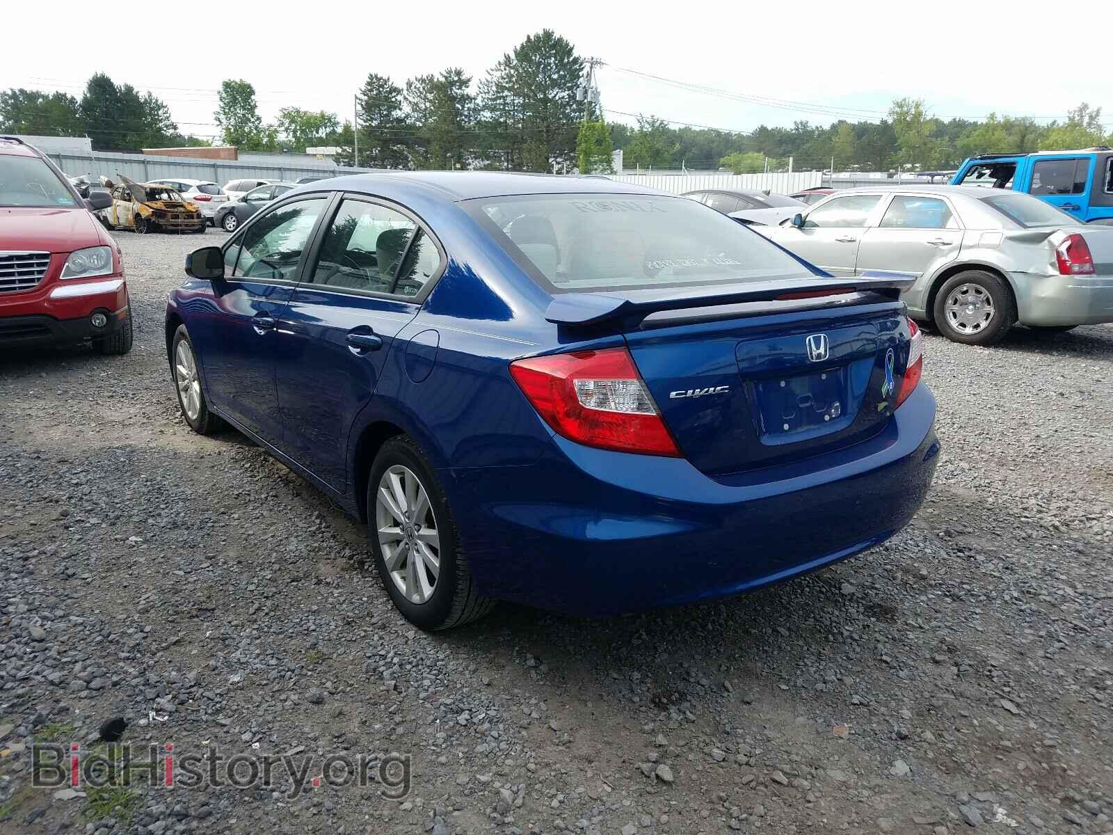 2012 HONDA CIVIC - VIN: 2HGFB2F81CH502465 - Фото 3