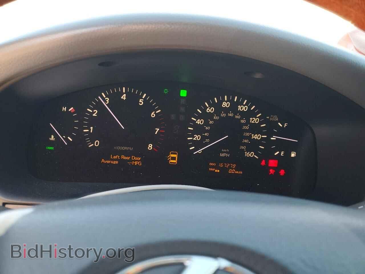 2005 LEXUS LS500 - VIN: JTHBN36F955000711 - Фото 9