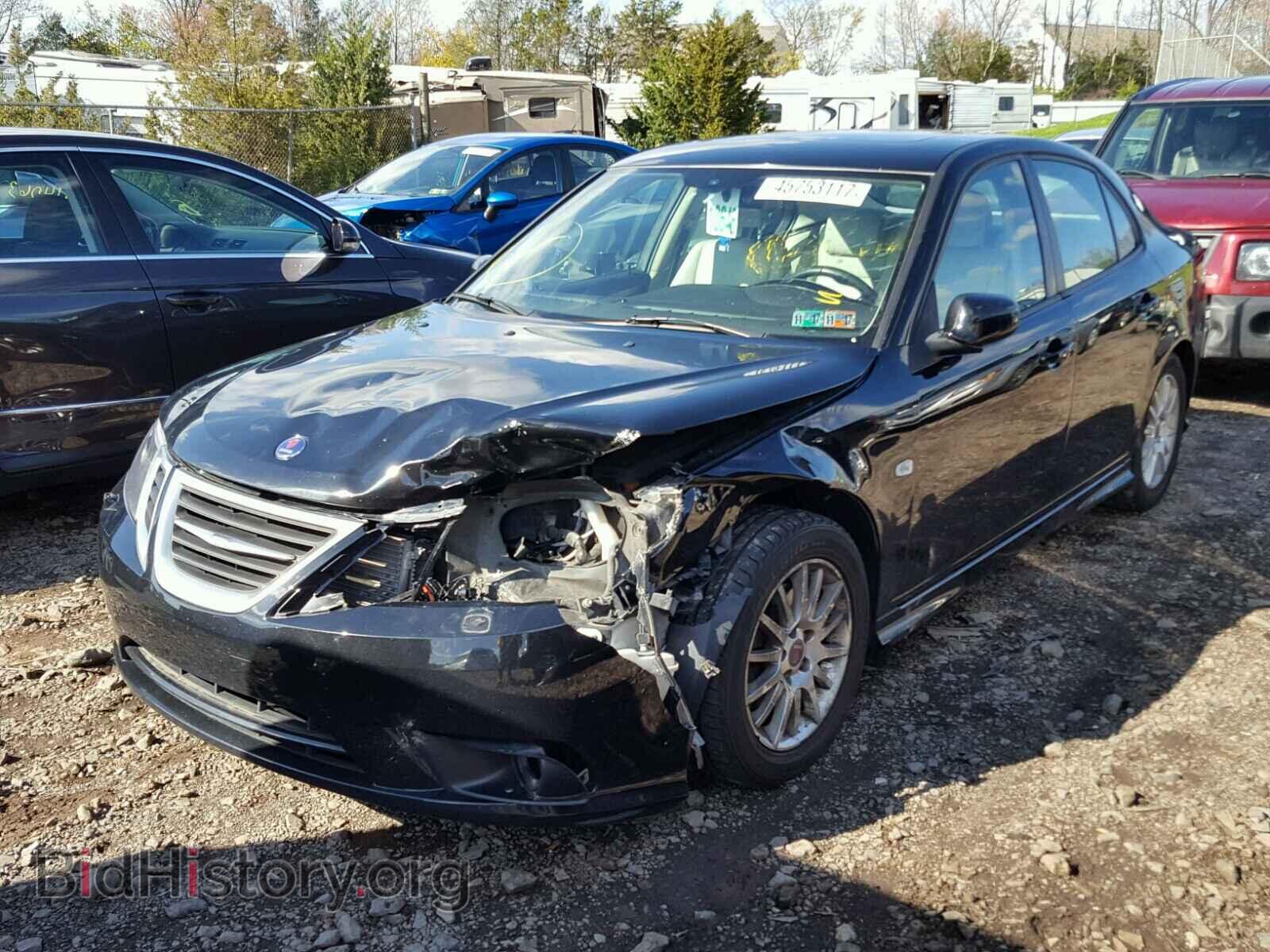 2008 SAAB 9 3 - VIN: YS3FB49Y881014859 - Фото 2