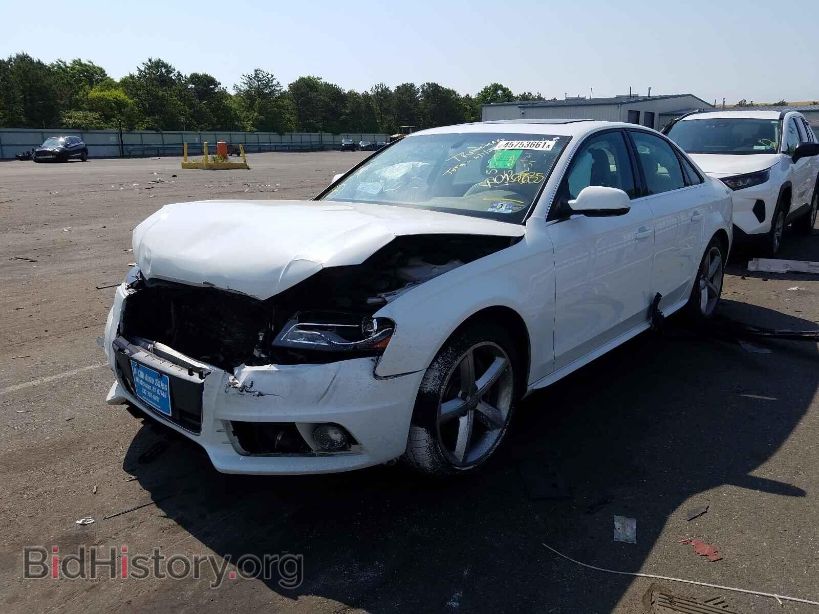 2012 AUDI A4 - VIN: WAUFFAFL2CN016835 - Фото 2