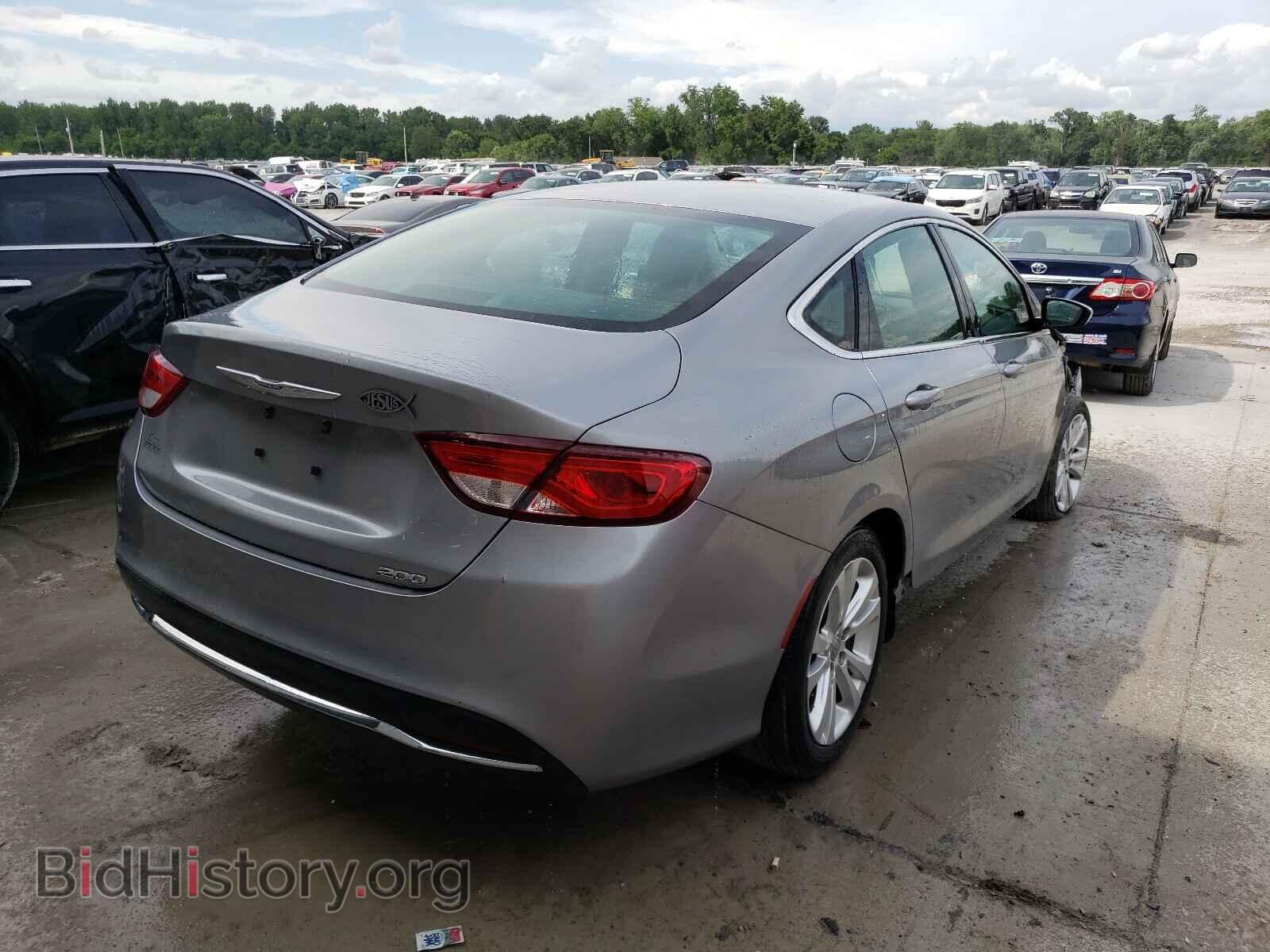 2015 CHRYSLER 200 - VIN: 1C3CCCABXFN503167 - Фото 4