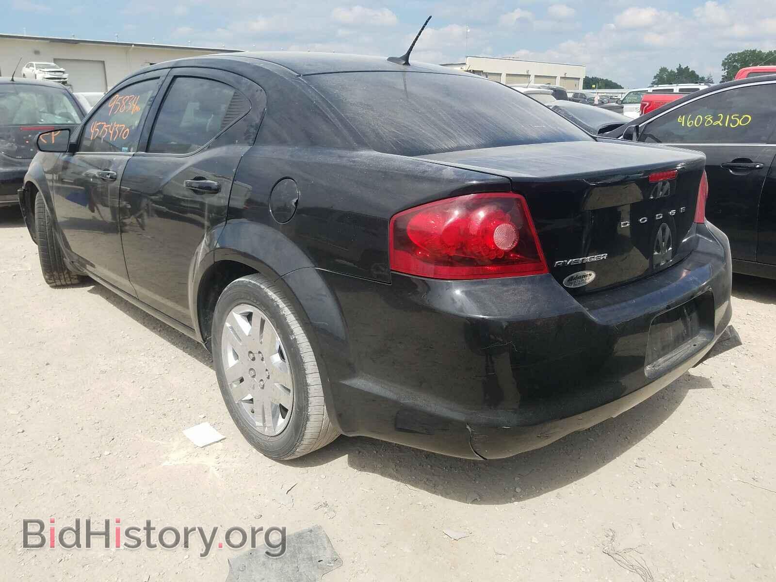 2014 DODGE AVENGER - VIN: 1C3CDZAG2EN226587 - Фото 3