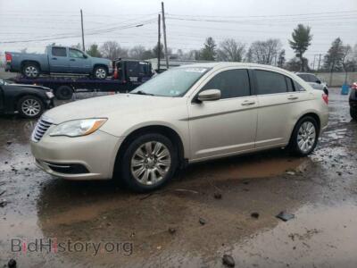 2013 Chrysler 200 LX, gold — VIN 1C3CCBAB9DN620813, Copart