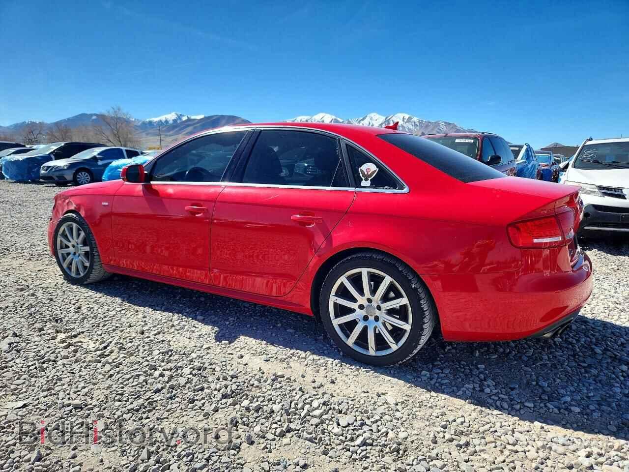 2012 AUDI A4 - VIN: WAUFFAFL9CA118950 - Photo 2