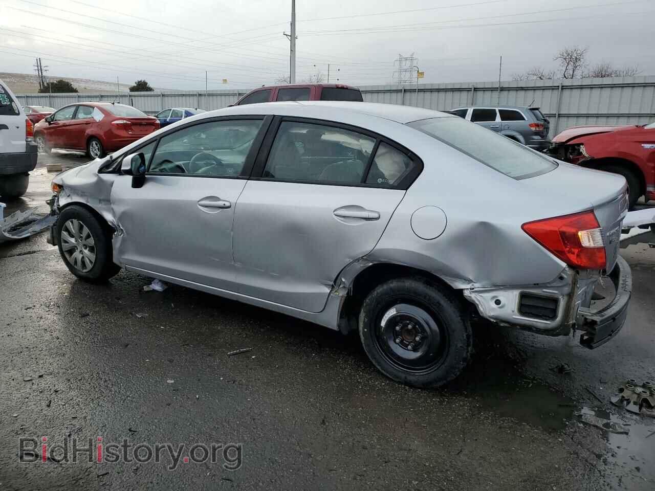2012 HONDA CIVIC - VIN: 2HGFB2F52CH301275 - Фото 2