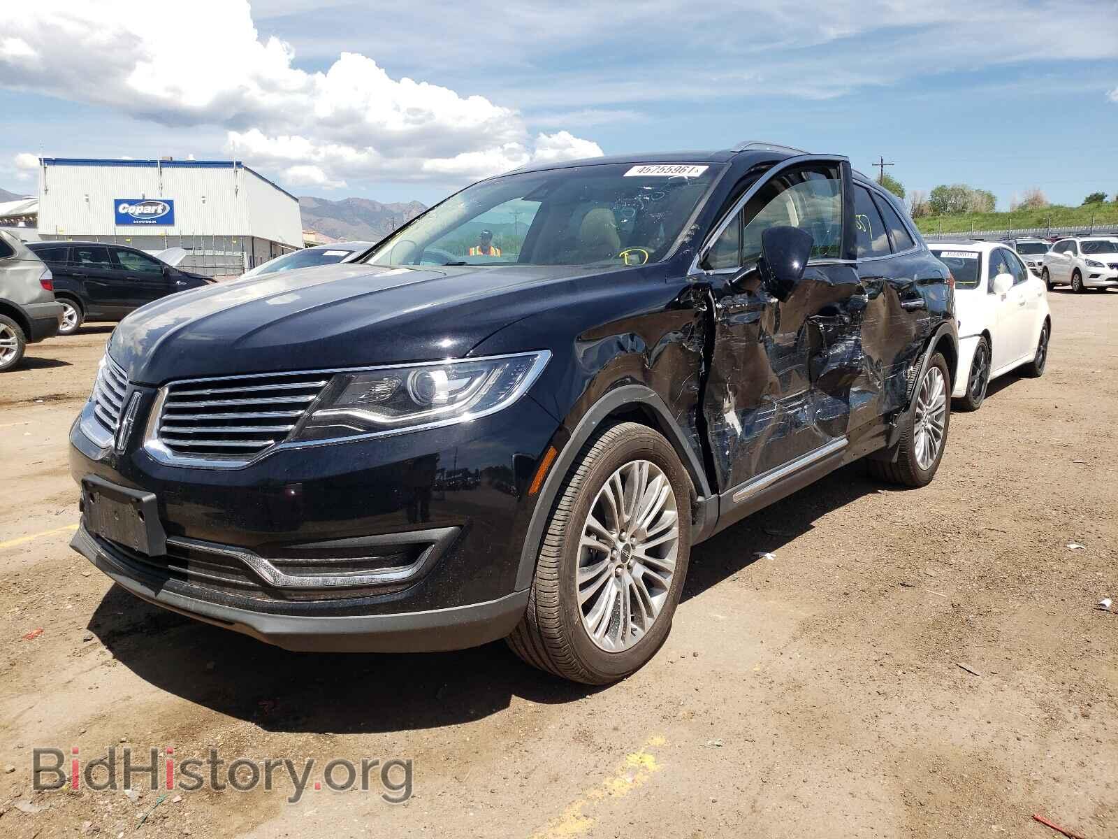 2016 LINCOLN MKX - VIN: 2LMTJ8LR1GBL59613 - Фото 2