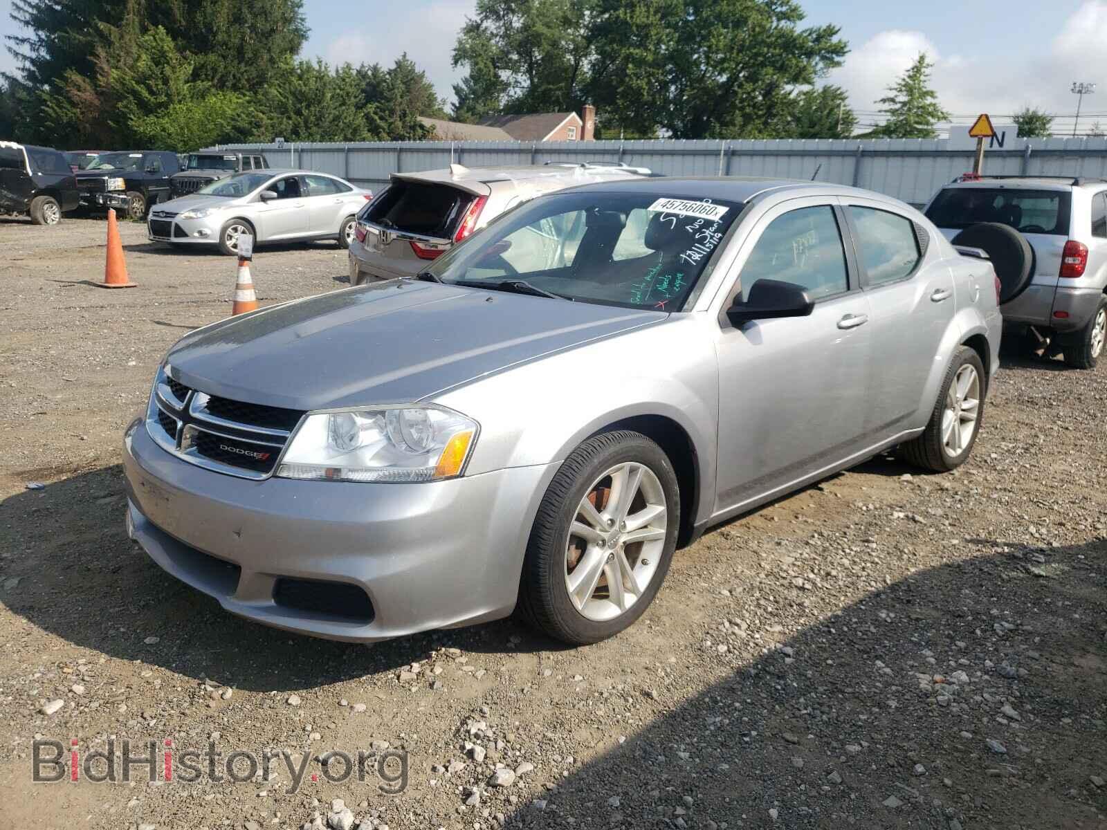 2013 DODGE AVENGER - VIN: 1C3CDZAG4DN596437 - Фото 2
