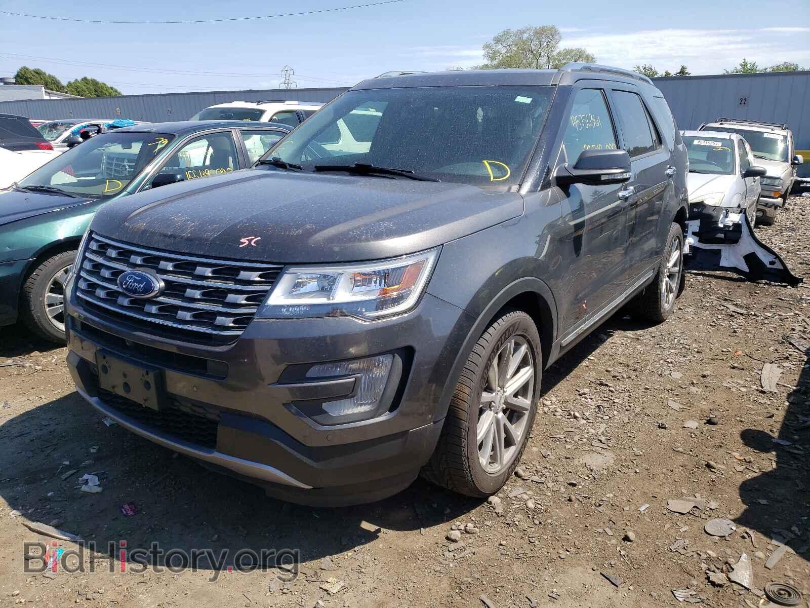 2017 FORD EXPLORER - VIN: 1FM5K8F87HGC92448 - Фото 2