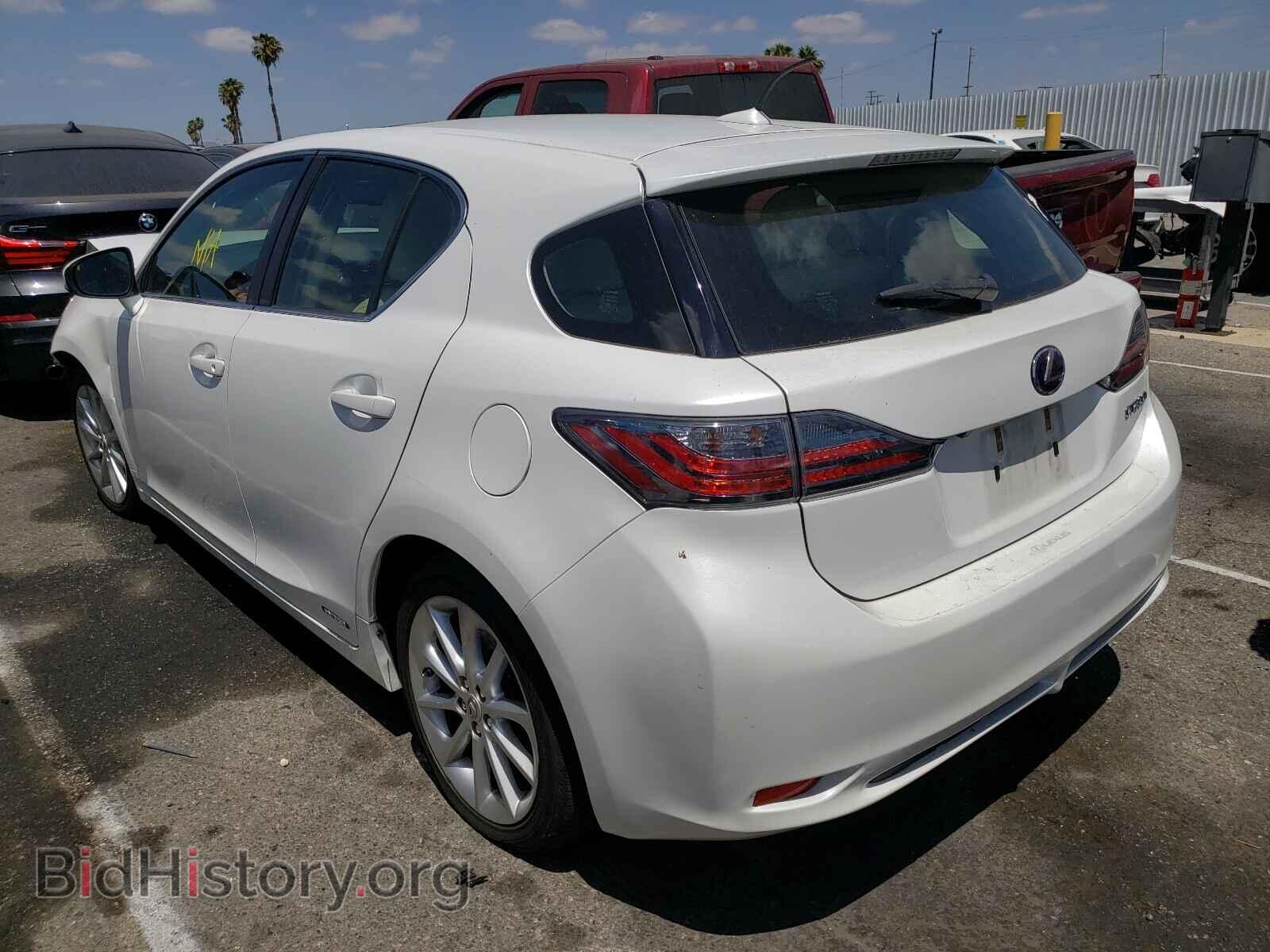 2011 LEXUS CT 200 - VIN: JTHKD5BH9B2042265 - Фото 3