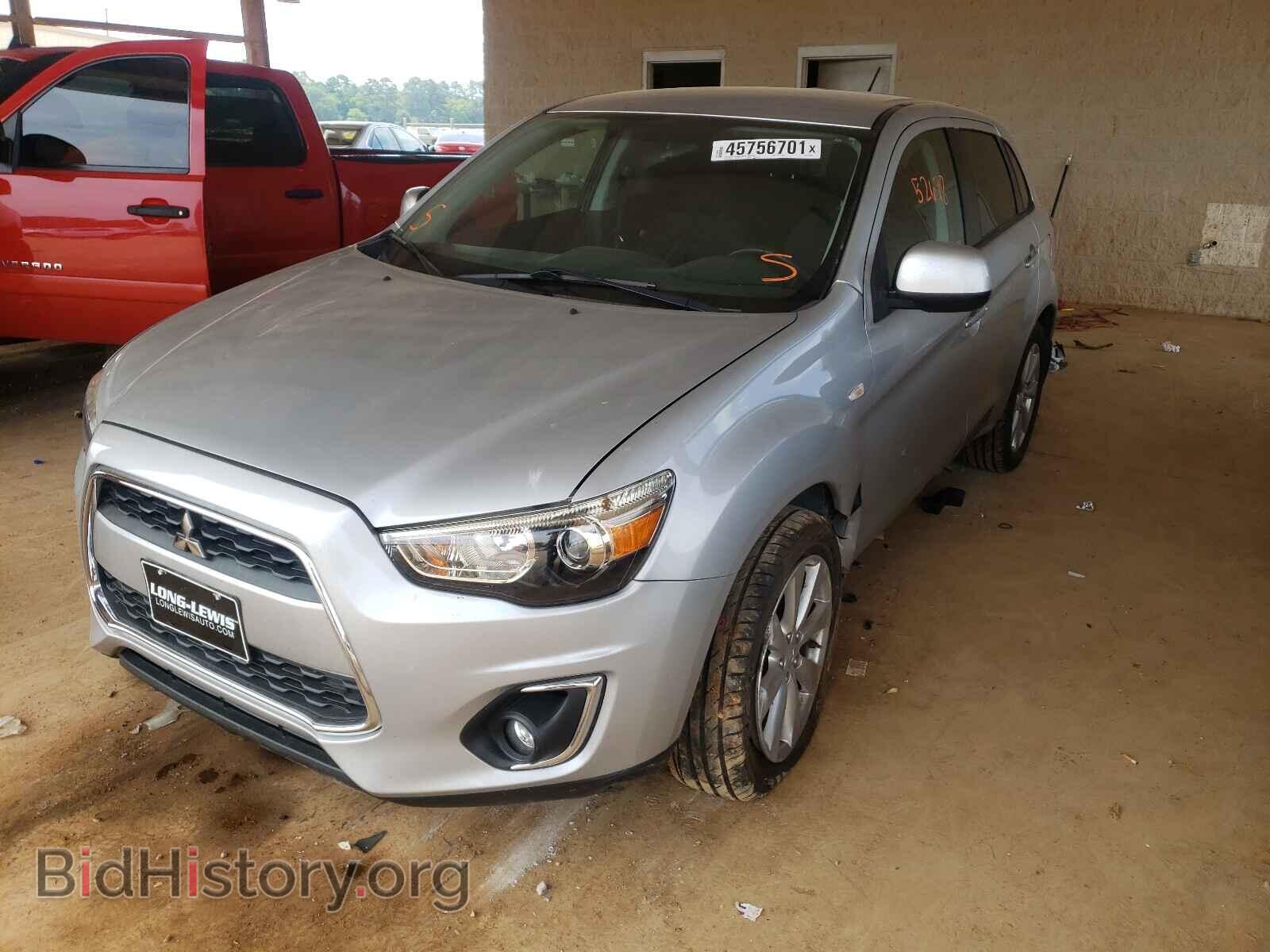 2015 MITSUBISHI OUTLANDER - VIN: 4A4AP3AU3FE046090 - Фото 2