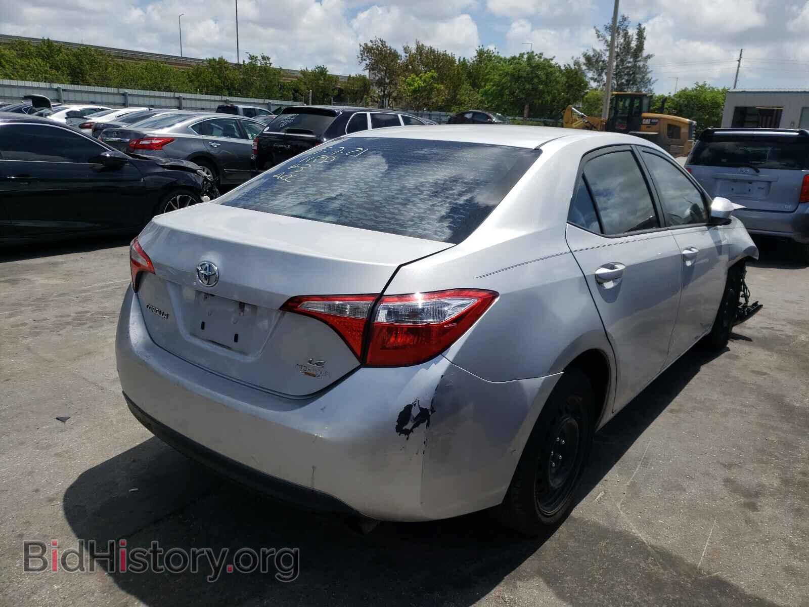 2014 TOYOTA COROLLA - VIN: 2T1BURHE7EC018364 - Фото 4