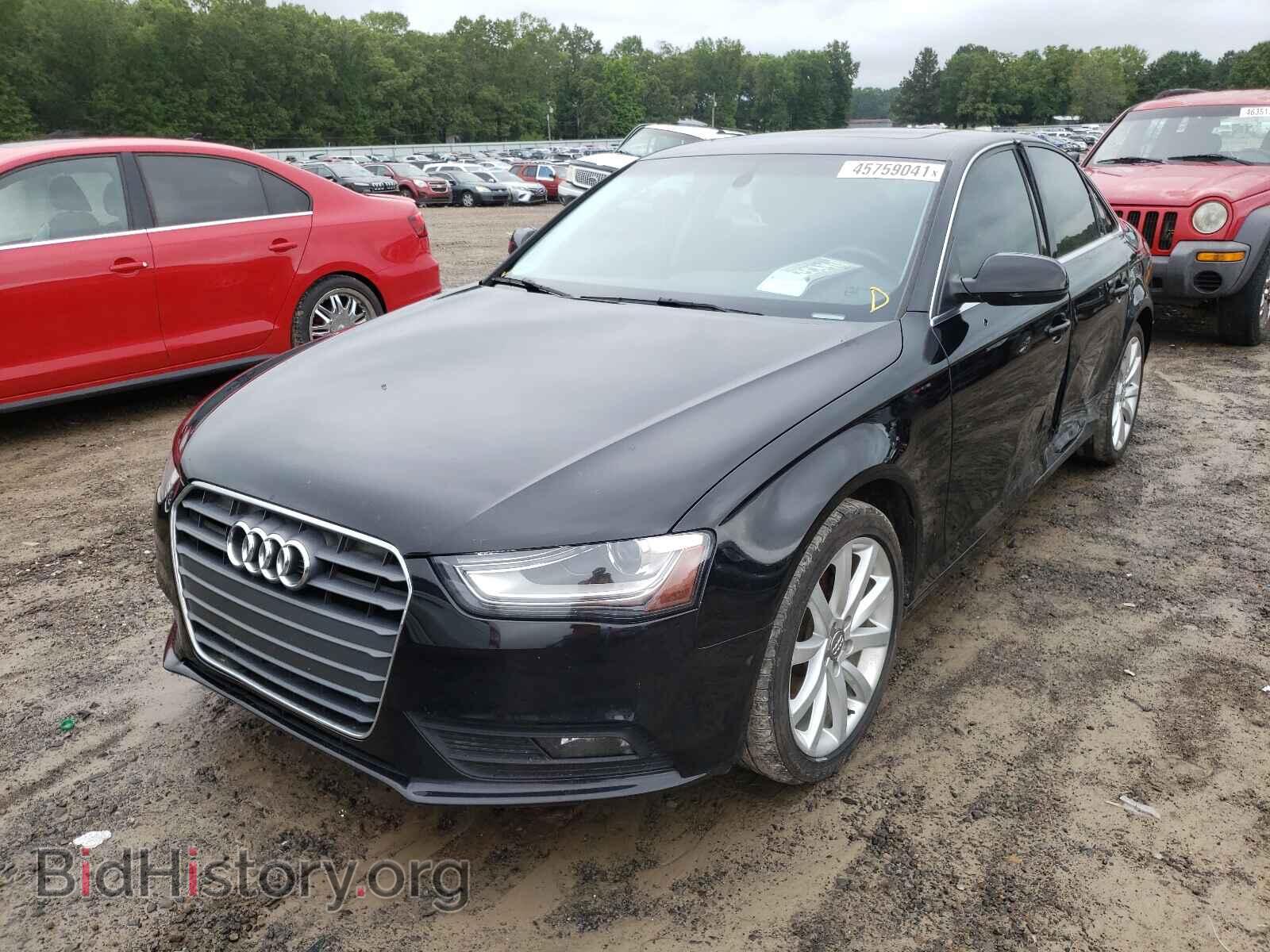 2013 AUDI A4 - VIN: WAUEFAFL8DA171135 - Фото 2