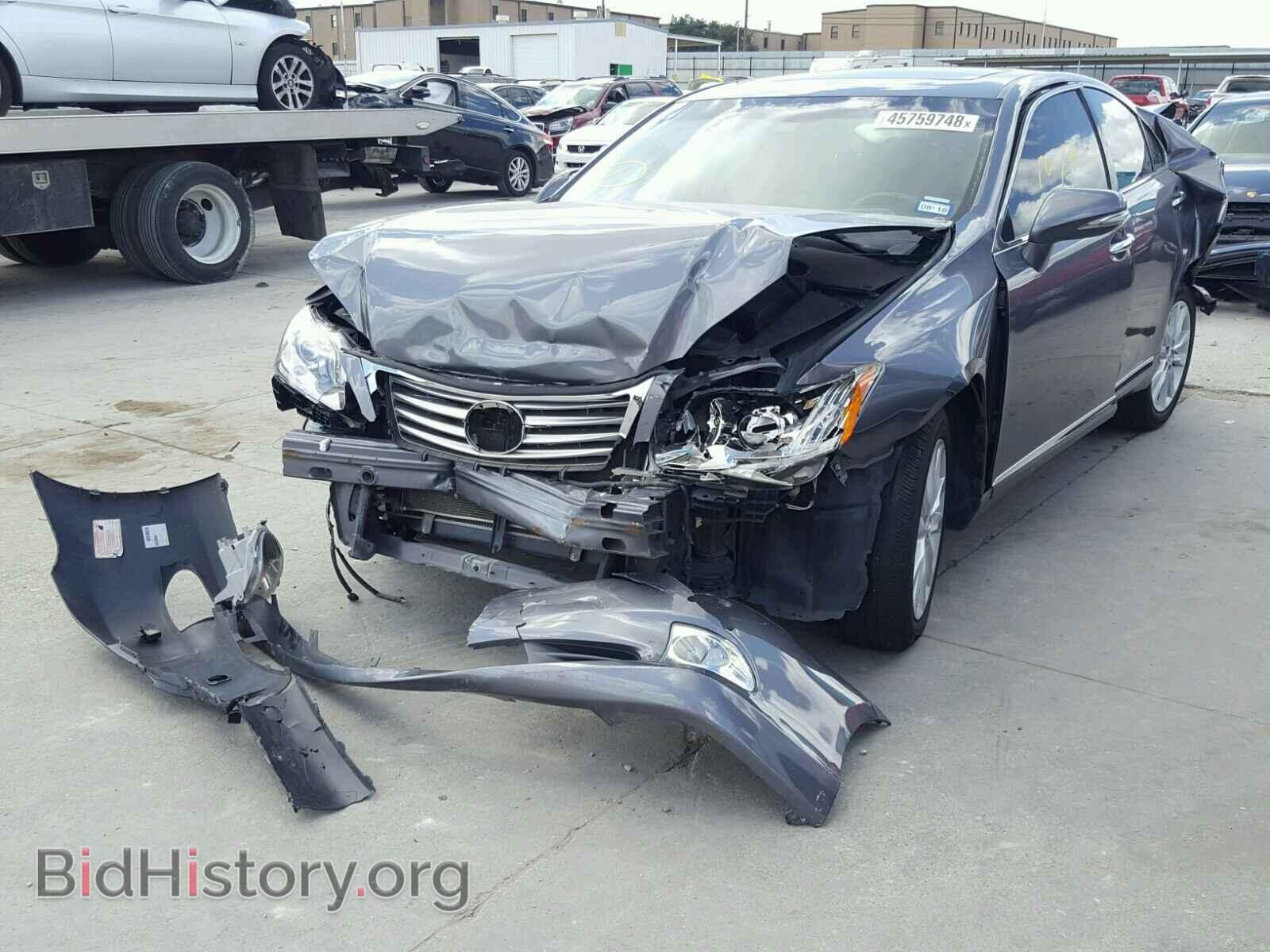 2012 LEXUS ES350 - VIN: JTHBK1EG8C2498826 - Фото 2