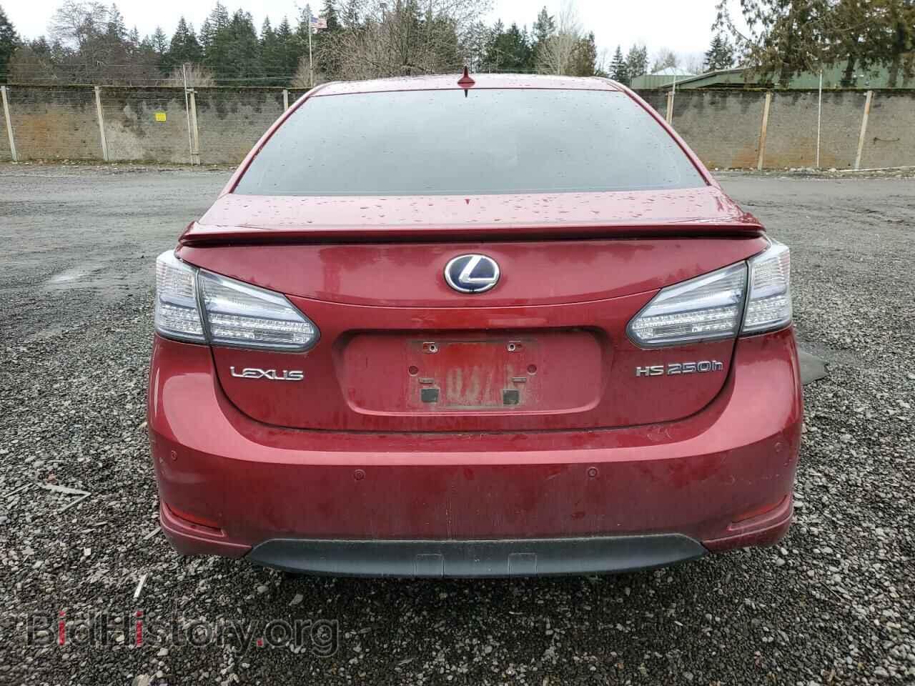 2010 LEXUS HS - VIN: JTHBB1BA6A2016805 - Фото 6