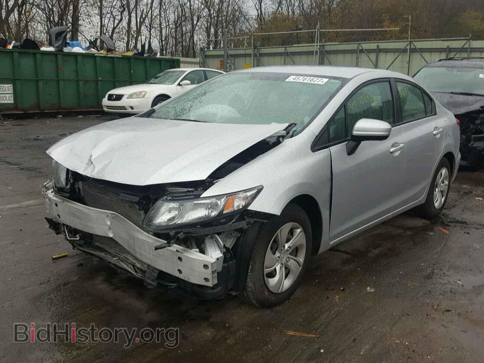 2014 HONDA CIVIC - VIN: 19XFB2F51EE213735 - Фото 2