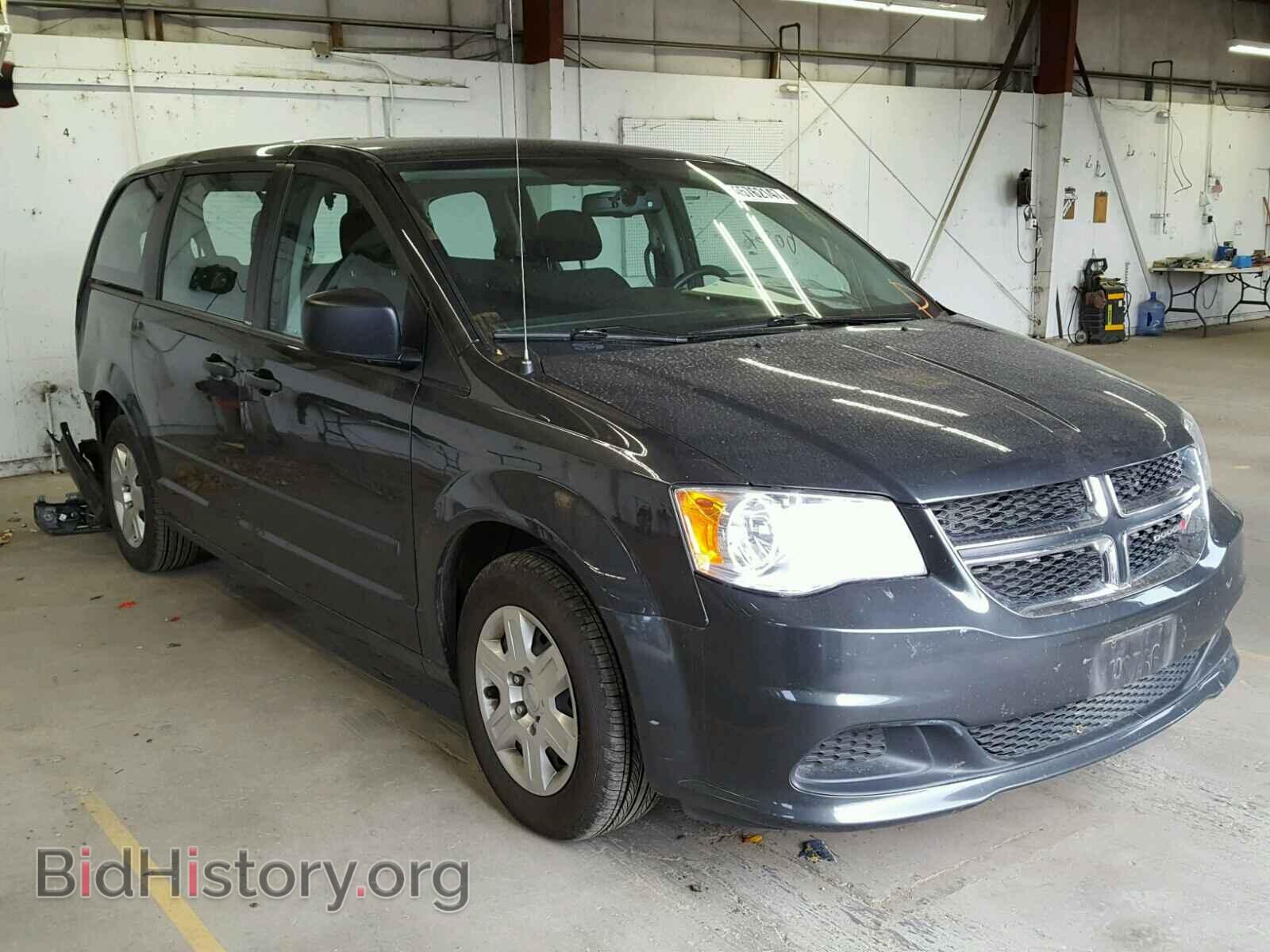 Photo 2C4RDGBG6CR330220 - DODGE CARAVAN 2012