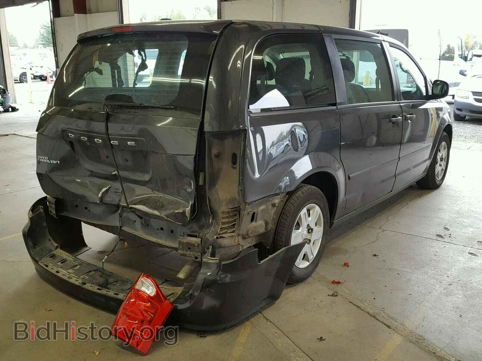 2012 DODGE CARAVAN - VIN: 2C4RDGBG6CR330220 - Фото 4