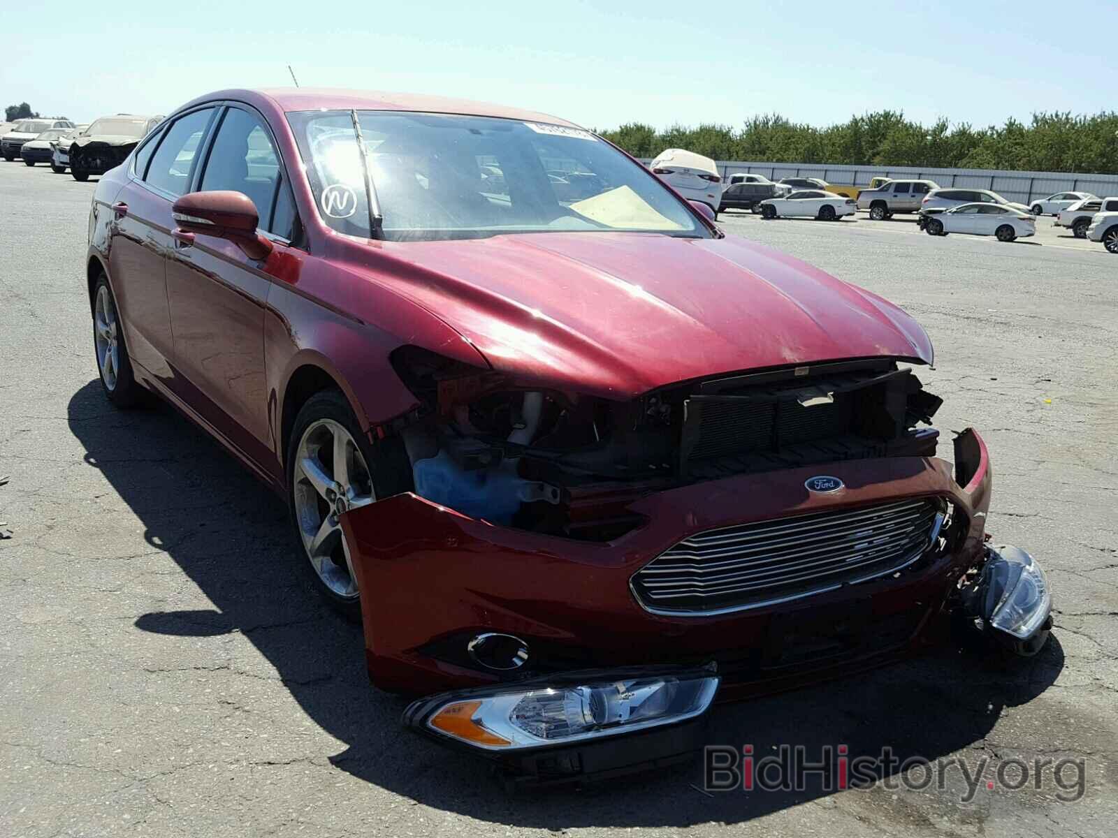 Photo 3FA6P0H97DR184521 - FORD FUSION 2013