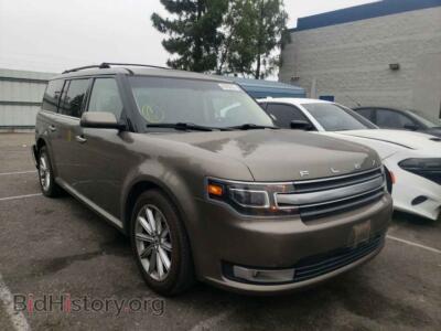 2013 Ford FLEX Flex Limit, brown — VIN 2FMGK5D84DBD28964, Copart