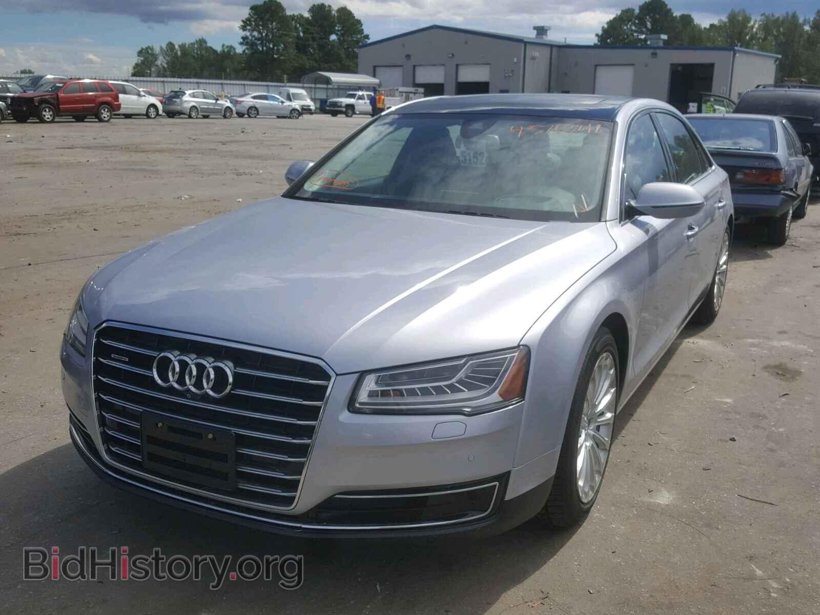 2016 AUDI A8 - VIN: WAU34AFD9GN013356 - Фото 2