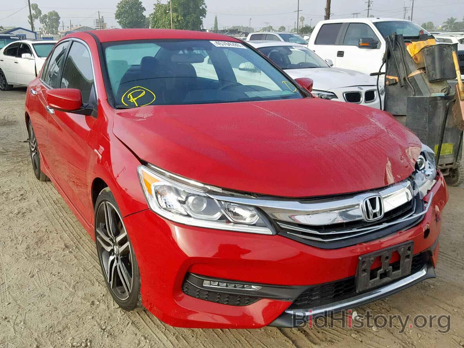 Photo 1HGCR2F55GA227966 - HONDA ACCORD SPO 2016