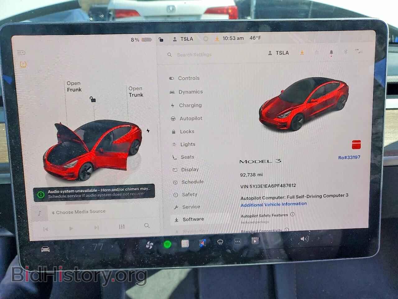2023 TESLA MODEL 3 - VIN: 5YJ3E1EA6PF487612 - Photo 9