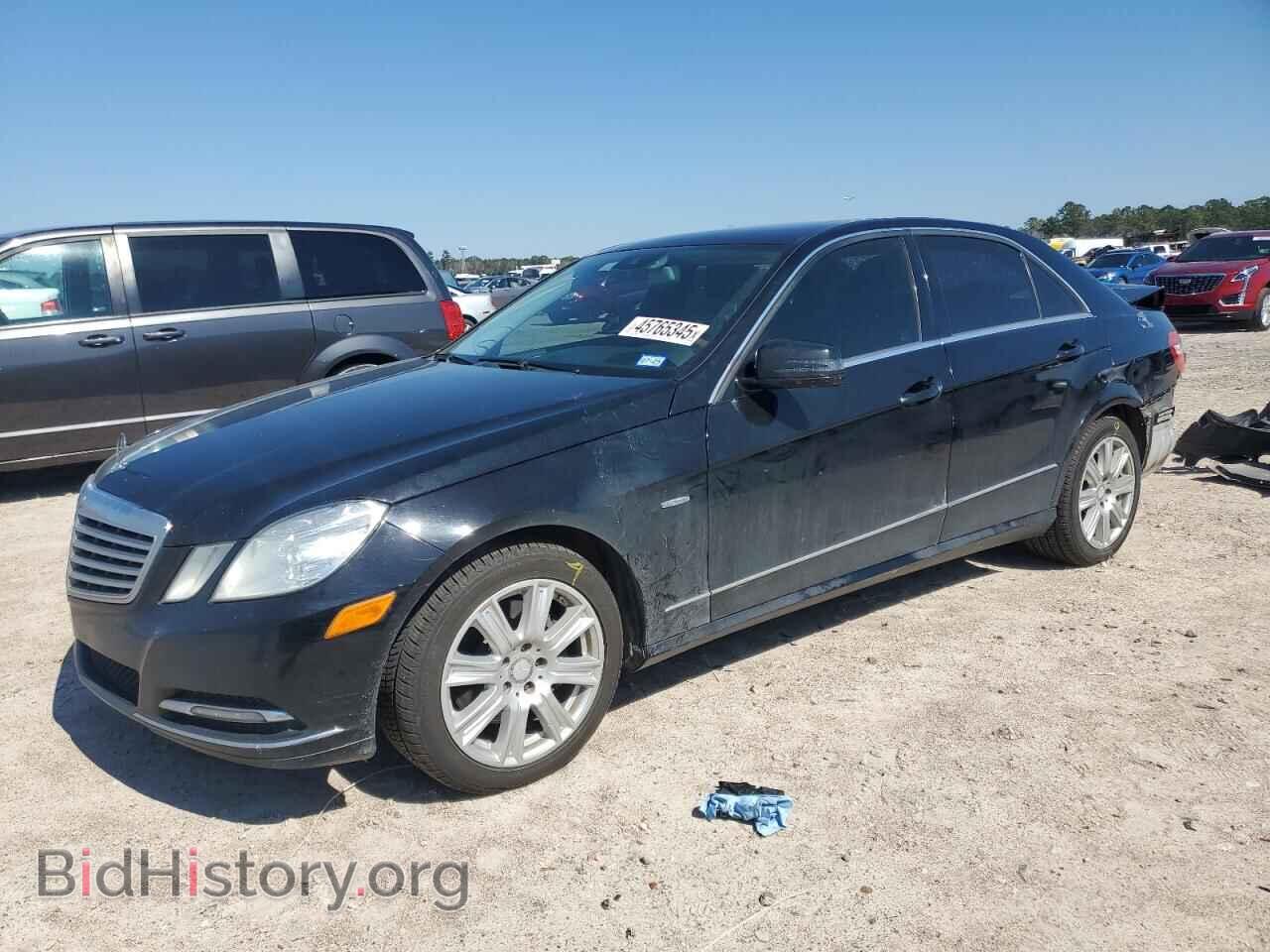 Photo WDDHF5KB0CA646382 - MERCEDES-BENZ E-CLASS 2012