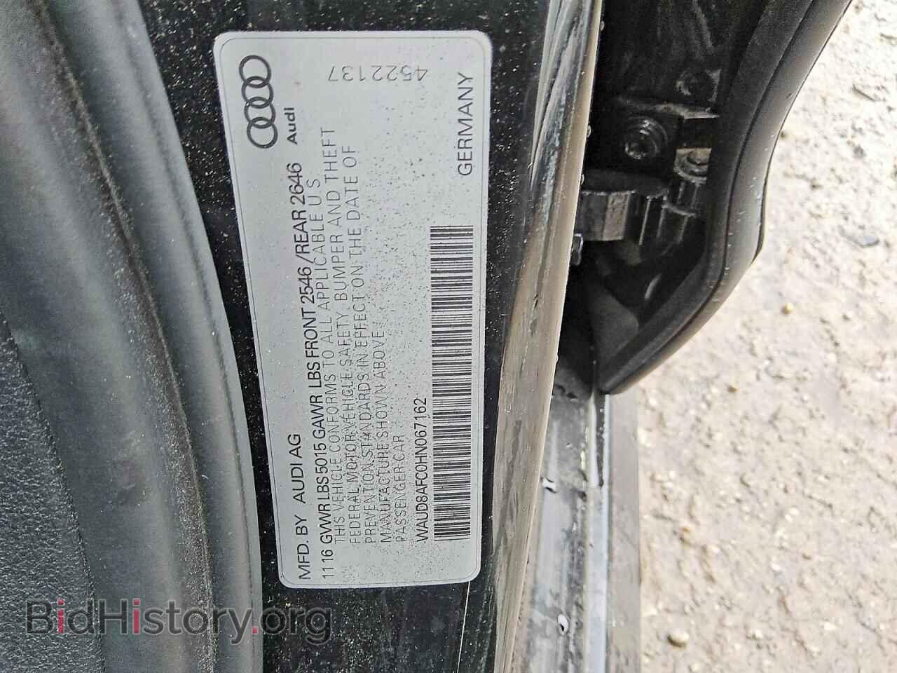 2017 AUDI A6 - VIN: WAUD8AFC0HN067162 - Фото 12