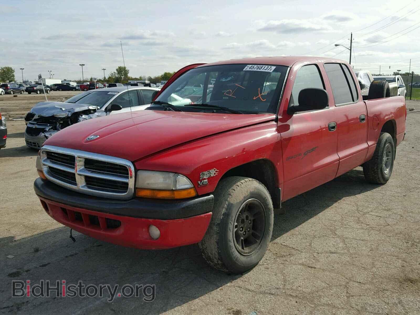 2000 DODGE DAKOTA - VIN: 1B7GL2AN8YS607212 - Фото 2