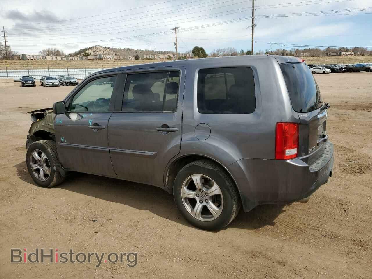 2014 HONDA PILOT - VIN: 5FNYF4H56EB020237 - Фото 2