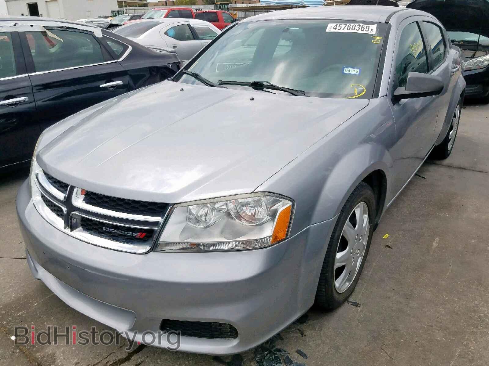 2013 DODGE AVENGER - VIN: 1C3CDZAB1DN702816 - Фото 2