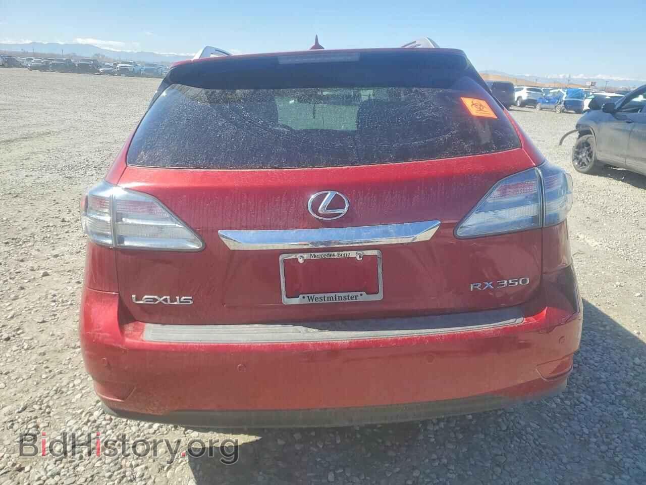 2010 LEXUS RX350 - VIN: 2T2BK1BA4AC043354 - Фото 6