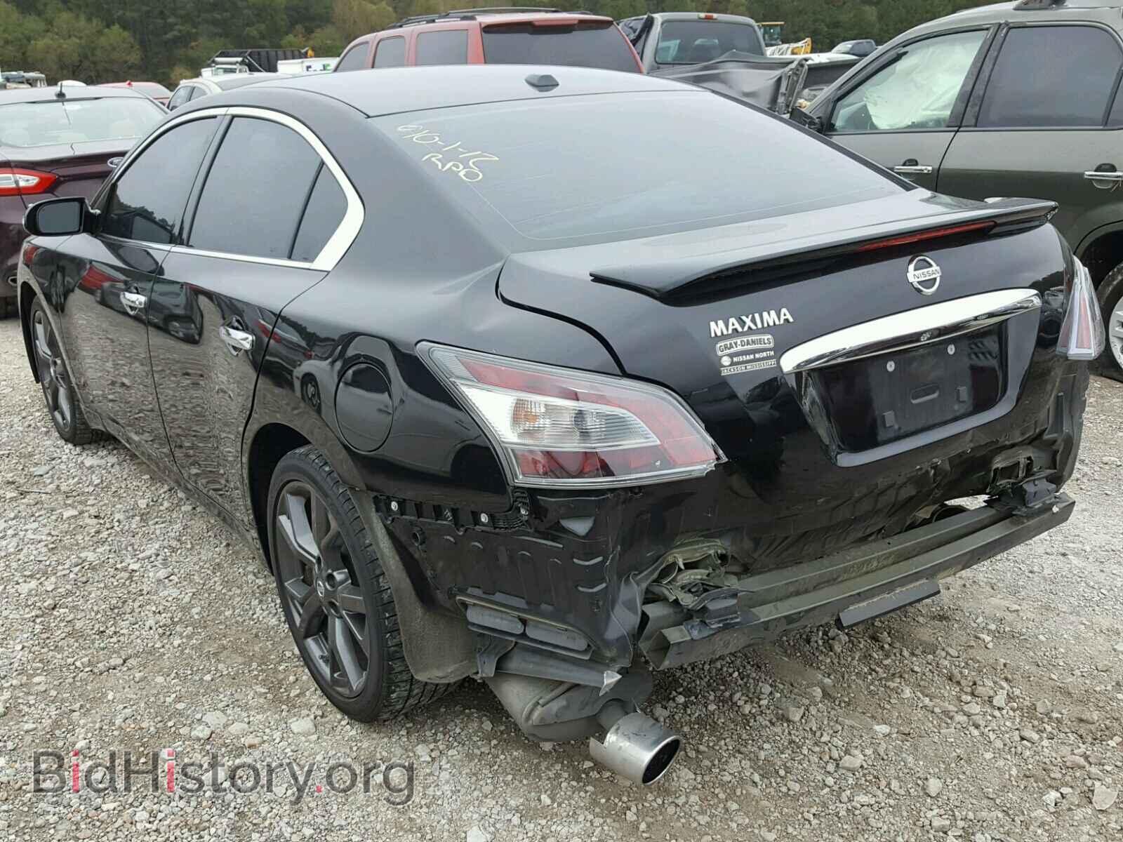 2014 NISSAN MAXIMA S - VIN: 1N4AA5AP9EC471067 - Фото 3