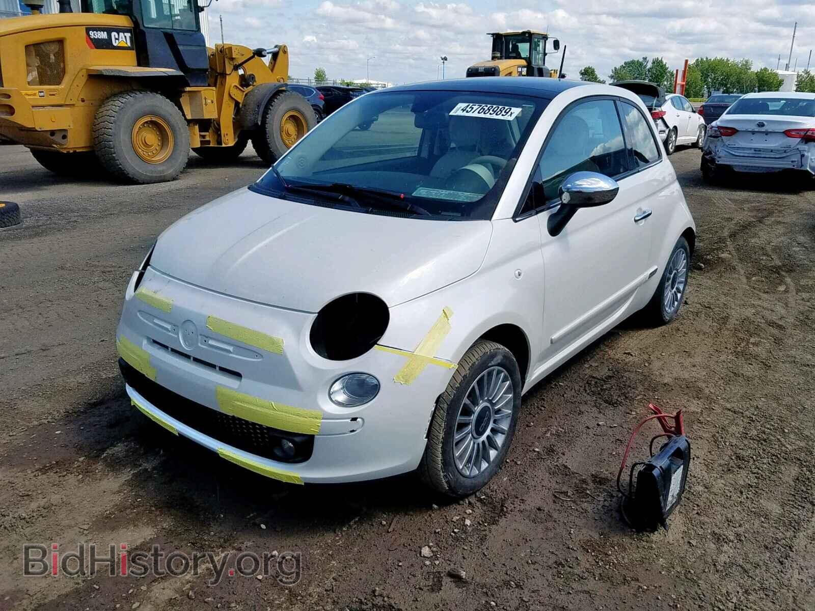 2015 FIAT 500 - VIN: 3C3CFFCR9FT598467 - Фото 2