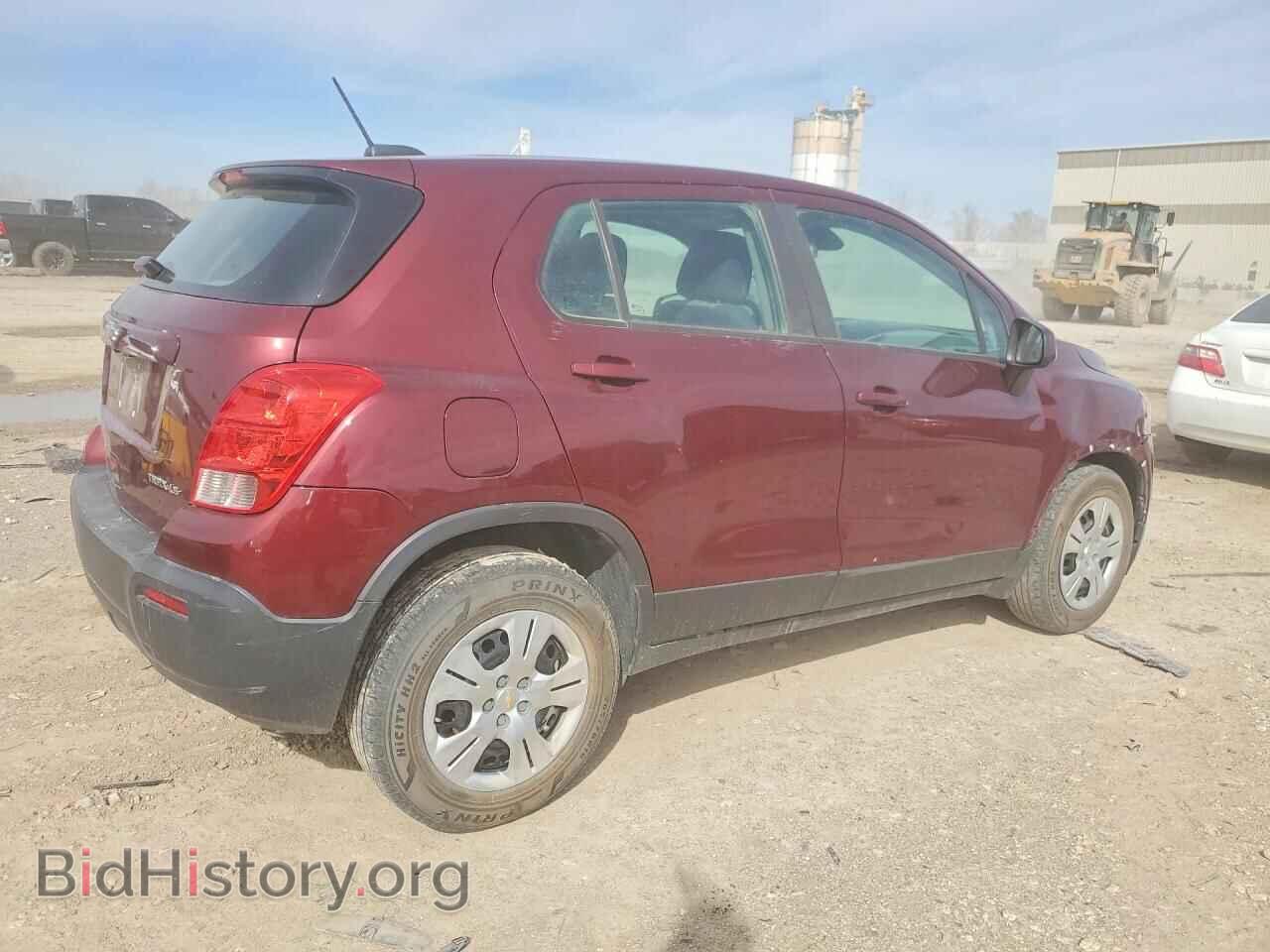 2016 CHEVROLET TRAX - VIN: 3GNCJKSB7GL271663 - Фото 3