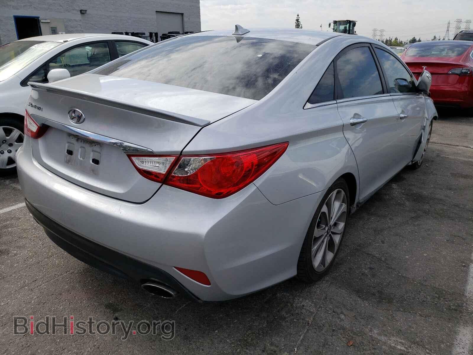 2014 HYUNDAI SONATA - VIN: 5NPEC4ACXEH876145 - Фото 4